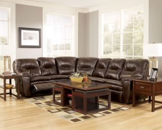 Andrea Leather Recliner Sleeper Sofa Sectional Set New