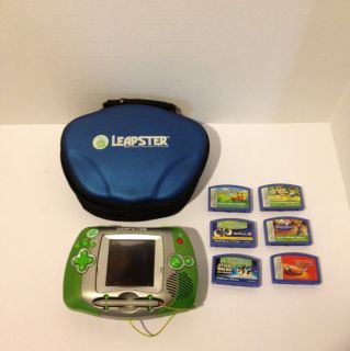 LeapFrog Leapster Learning Game System 6 Games