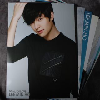 Star Lee MIN HO City Hunter 12 Cut 12pcs Posters Collection Bromide
