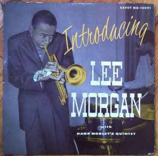 Rare Jazz LP Lee Morgan Introducing Lee Morgan SAVOY DEEP GROOVE MONO
