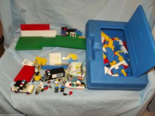 Vintage 80s Lego Police Vehicle Sets Lot Extra Generic Set Parts