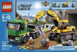 Lego City: Excavator Transport 4203 PLATES BULK PIECES LEGOS MIXED LBS