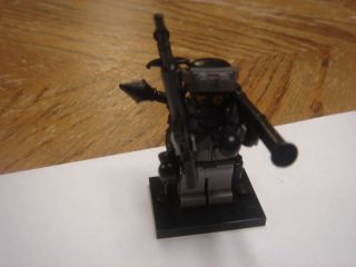 Custom Lego Military Soldier Minifig with alot BrickArms Weapons New