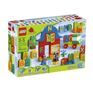 Lego Duplo Play with Letters Set 6051 Legos 62 Pieces Brand New in Box
