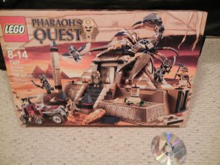 2011 Lego Pharaohs Quest Set 7327 Scorpion Pyramid New SEALED