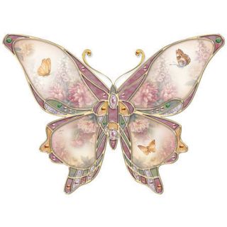 Lena Liu Garden Jewels Porcelain Butterfly Jewels of Nature Wall Decor