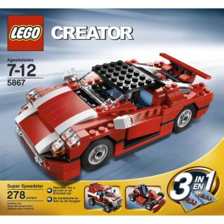 Brand New SEALED in Box Lego Creator Super Speedster 5867 Retired