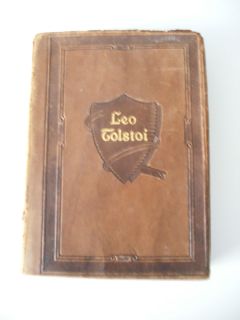 The Works of Leo Tolstoi Tolstoy Leather 1928