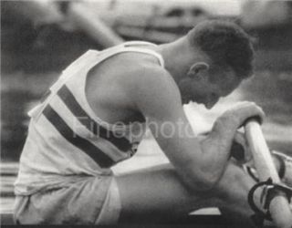  England SCULLING JACK BERESFORD Rowing Photo Art LENI RIEFENSTAHL