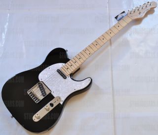 Tribute ASAT Classic Electric Guitar in Black Leo Fender Guitar