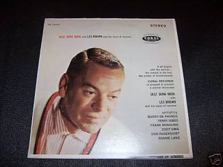 Les Brown Jazz Song Book Vinyl LP Coral DG Stereo