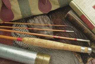 Vintage H L Leonard 38 1 2 7 5ft 3 4oz Bamboo Fly Fishing Rod