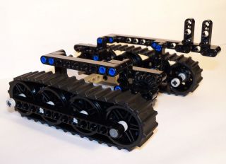 Lego Technic Power Functions Tank Track Treads Starter Kit Black Black