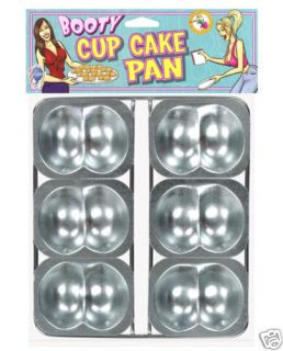 Butt Cheek Cup Cake Pan Birthday Bachelor Bachelorette