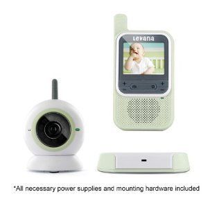 Levana ClearVu Digital Video Baby Monitor with Color Changing Night
