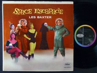 Les Baxter Space Escapade 58 Capitol Stereo EX Exotica