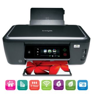 Lexmark Interact S605 Home Office Wireless 3 in 1 Color Inkjet Printer