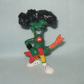 California Raisins Lick Broccoli PVC Toy Claymation Vinton 1980S