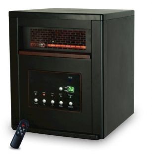 Life Smart 4 Element Quartz Infrared Portable Heater S 2PC 1000 1000W