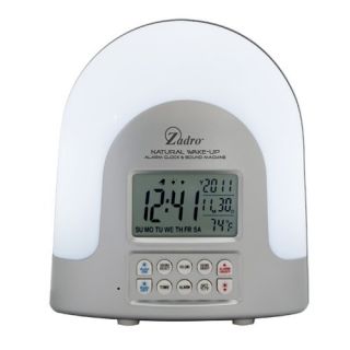 Zadro Products Wake Up Light Alarm Clock SUN01