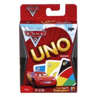 Disney Cars 2 Uno Card Game Lightning McQueen Others