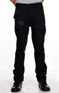 Pants General 5620 3D Tapered Liman Embro COJ Black Men New