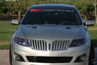 09 Up Lincoln MKS Extractor Hood by Rksport