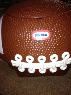 Little Tikes Football Tailgate party Toy Box Ice Chest Cooler Hamper