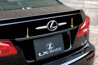 2008 2009 2010 2011 2012 2013 Lexus Is F Rear Trunk Lid Carbon Garnish