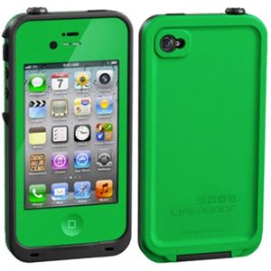 Green Lifeproof Waterproof Shockproof Dirtproof Case for iPhone 4 4S