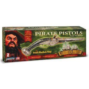 Lindberg French Wheellock Pirate Pistol Plastic Model Kit