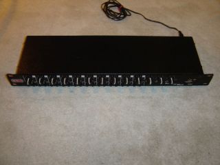Rolls RM203 10 Channel Stereo Line Mixer Rack