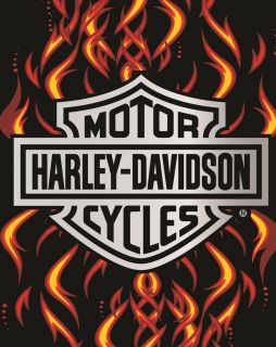Harley Davidson Oversize Towel Beach Bath Motorcycle Chopper Biker