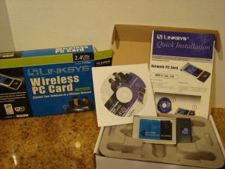 Linksys Wireless PC Card 802 11b