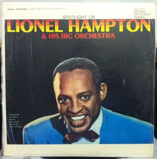 Lionel Hampton Spotlight on LP VG DLP 157 Vinyl 1962 Mono Jazz