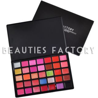 35 Color Lip Gloss Makeup Palette 1 Gorgeous Lady 635