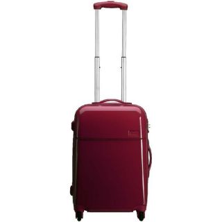 Lipault Hardside 4 Wheeled Carry on Luggage Ruby 22 Inch