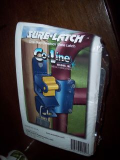 New Hefty One Way Livestock Gate Sure Latch Made in USA Fits 1 5 8 2