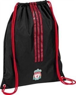 Adidas LFC Liverpool Football Club Lightweight Gym Bag Sackpack Black