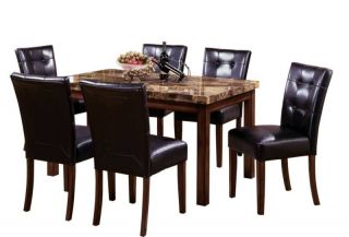 Sliik Little Rock 48 Dining Table with Marble Top