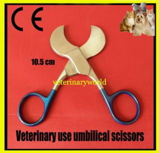 Equipment Sugical Instrumen Vet Umbilical Cord Scissors Livestock