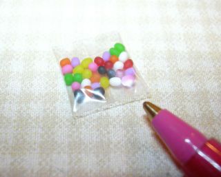 Lola Package of Jelly Beans Dollhouse Miniatures