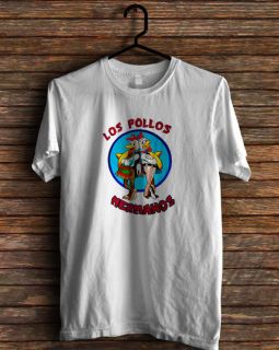 New WWHD Los Pollos Hermanos Breaking Bad T Shirt