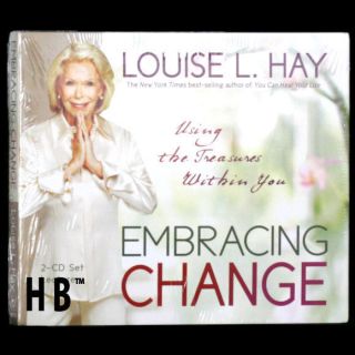 NEW EMBRACING CHANGE Louise L. Hay 2 CDs Healing affirmations