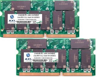 X2 PC 100 SDRAM SODIMM 144pin CL2 16x8 Low Density RAM Memory