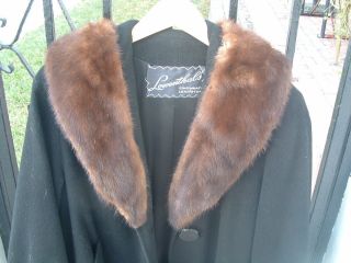 Lowenthals Cincinatti Lexington 100 PURE24K Cashmere Fur Collar