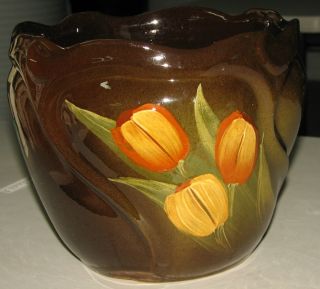 McCoy Pottery Mint Early 1900s Loy Nel Art Loy Nel Art Tulip