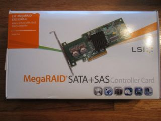 LSI Logic   LSI00199 Controller Card MegaRAID SAS 9240 4i 4 Port 6Gb/s