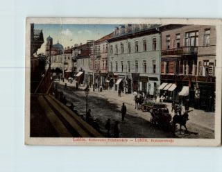 Lublin Krakow Suburb Poland Antique Postcard 171849