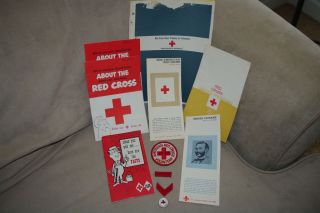VINTAGE 1960S LUBBOCK AND VA RED CROSS TRAINING WITH PATCHES LAPEL HAT